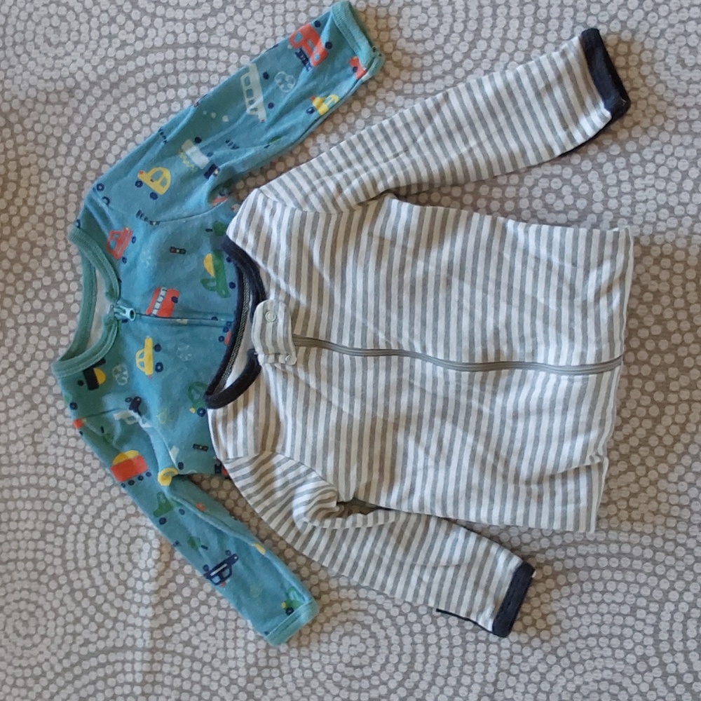 Baby Boy Footies Sz. 6-9 Mos